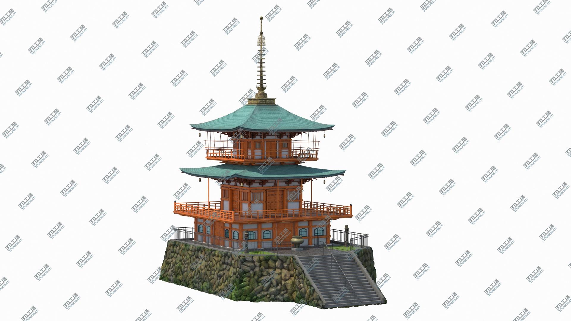 images/goods_img/202104091/Traditional Japanese Temple 3D model/2.jpg